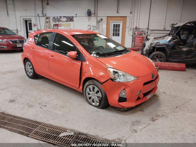  Salvage Toyota Prius c