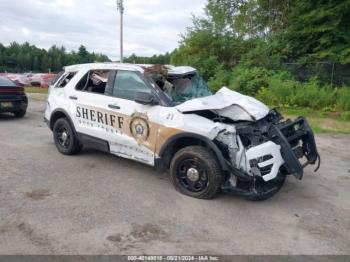  Salvage Ford Police Interceptor Utilit