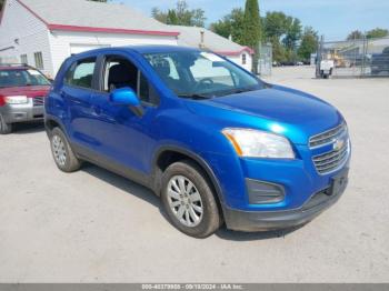  Salvage Chevrolet Trax