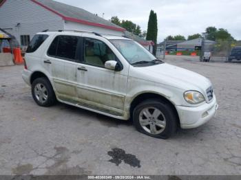  Salvage Mercedes-Benz M-Class