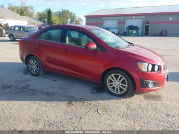  Salvage Chevrolet Sonic