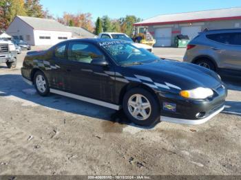  Salvage Chevrolet Monte Carlo