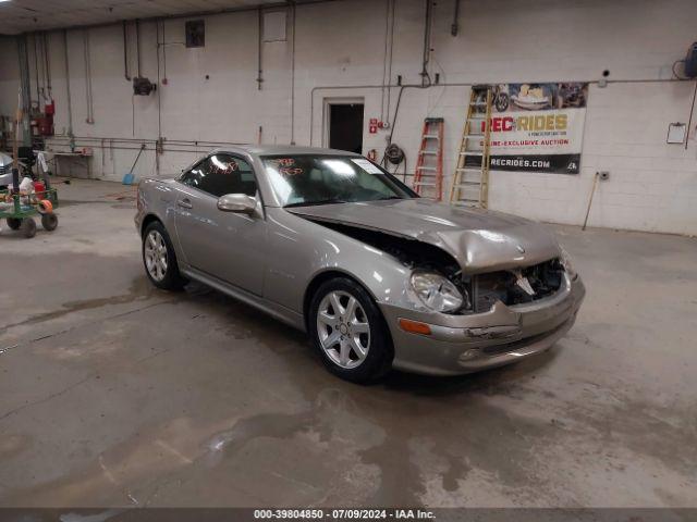  Salvage Mercedes-Benz Slk-class