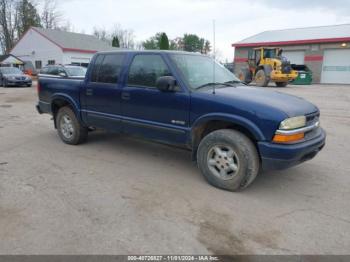  Salvage Chevrolet S-10