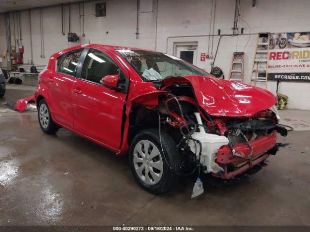  Salvage Toyota Prius c