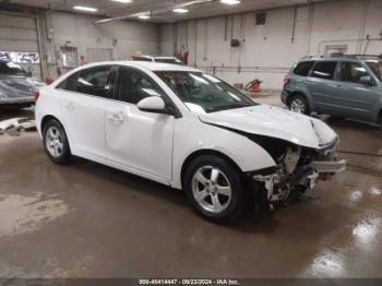  Salvage Chevrolet Cruze