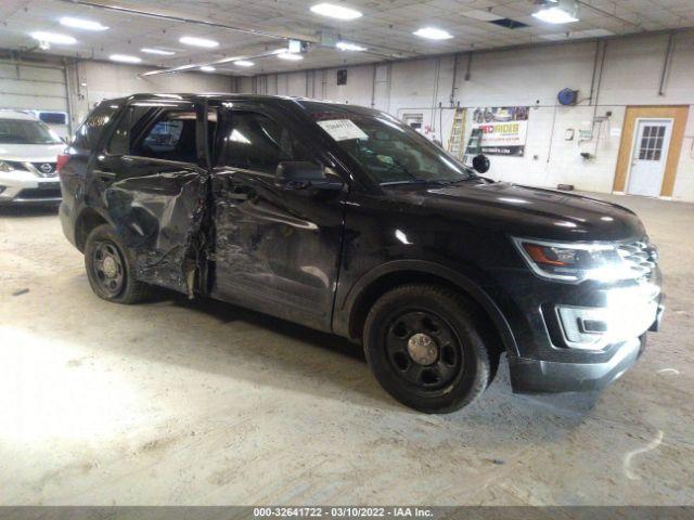  Salvage Ford Police Interceptor Utilit