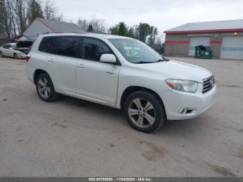  Salvage Toyota Highlander