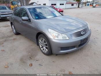  Salvage INFINITI G37x