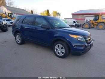  Salvage Ford Utility Police Intercepto