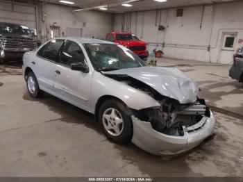  Salvage Chevrolet Cavalier