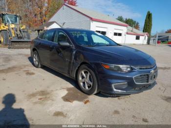  Salvage Chevrolet Malibu