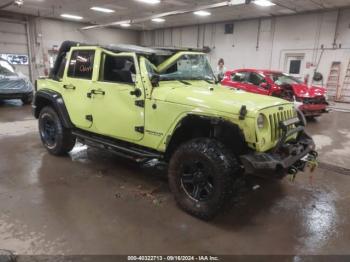  Salvage Jeep Wrangler