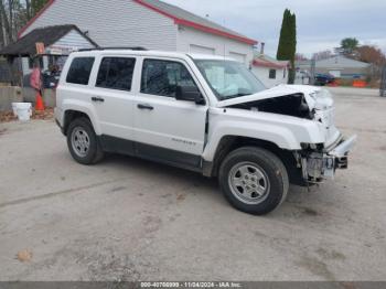  Salvage Jeep Patriot