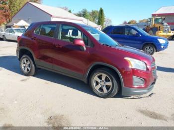  Salvage Chevrolet Trax