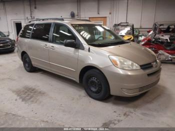  Salvage Toyota Sienna