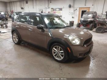  Salvage MINI Cooper S Countryman