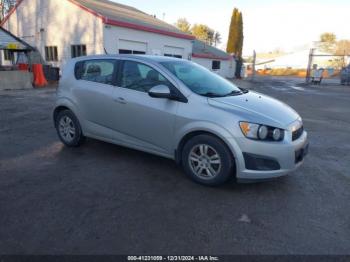  Salvage Chevrolet Sonic