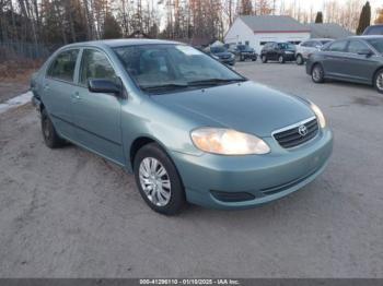  Salvage Toyota Corolla