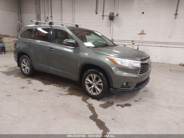  Salvage Toyota Highlander