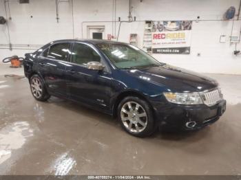  Salvage Lincoln MKZ