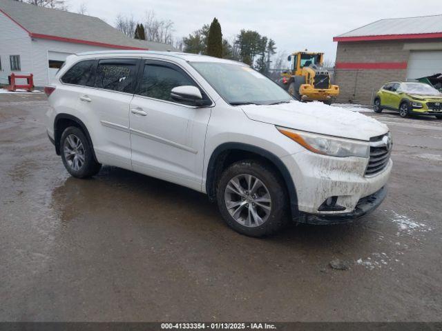  Salvage Toyota Highlander