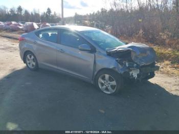  Salvage Hyundai ELANTRA