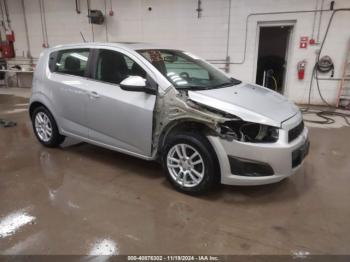  Salvage Chevrolet Sonic