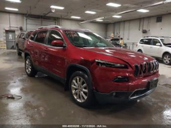  Salvage Jeep Cherokee