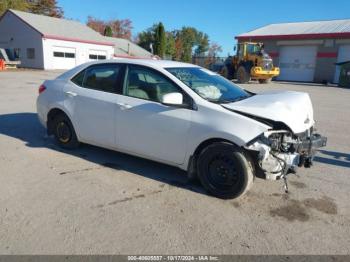  Salvage Toyota Corolla