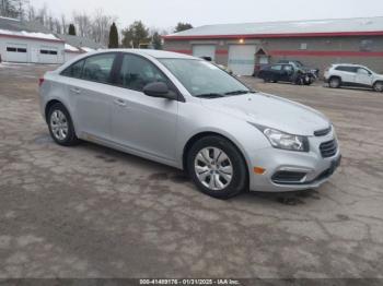  Salvage Chevrolet Cruze