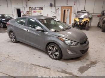  Salvage Hyundai ELANTRA