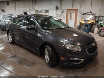  Salvage Chevrolet Cruze