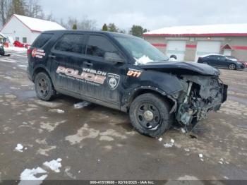  Salvage Ford Police Interceptor