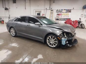  Salvage Lincoln MKZ