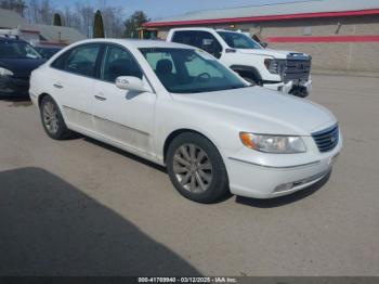  Salvage Hyundai Azera