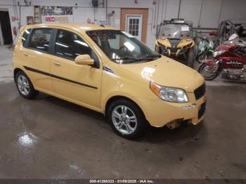  Salvage Chevrolet Aveo