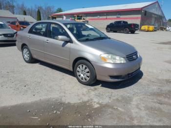  Salvage Toyota Corolla