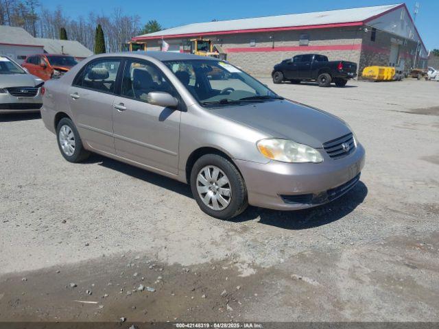  Salvage Toyota Corolla