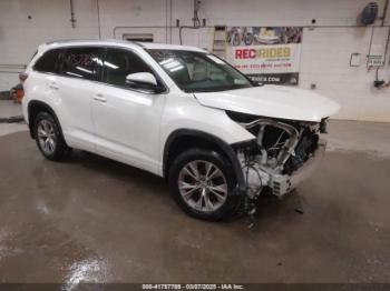  Salvage Toyota Highlander