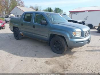  Salvage Honda Ridgeline