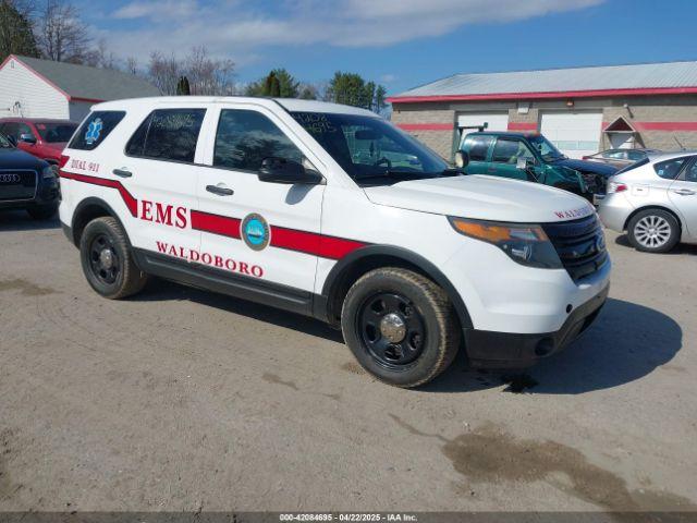 Salvage Ford Police Interceptor
