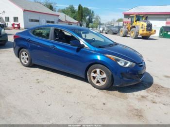  Salvage Hyundai ELANTRA