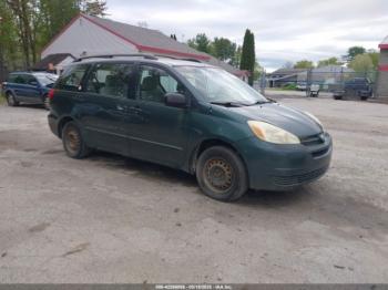  Salvage Toyota Sienna