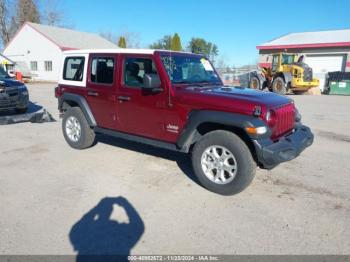  Salvage Jeep Wrangler
