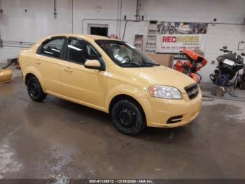  Salvage Chevrolet Aveo
