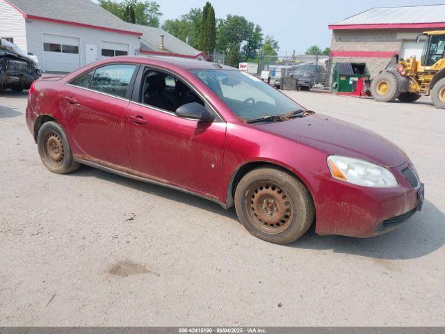  Salvage Pontiac G6