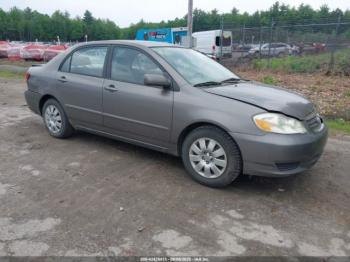  Salvage Toyota Corolla