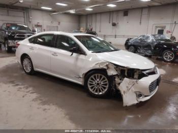  Salvage Toyota Avalon Hybrid