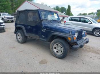  Salvage Jeep Wrangler